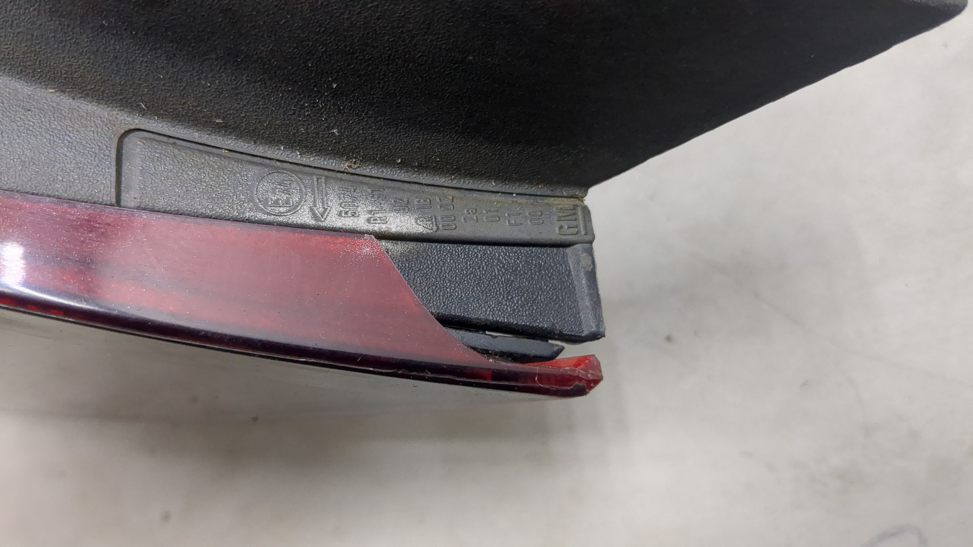 Фонарь задний левый