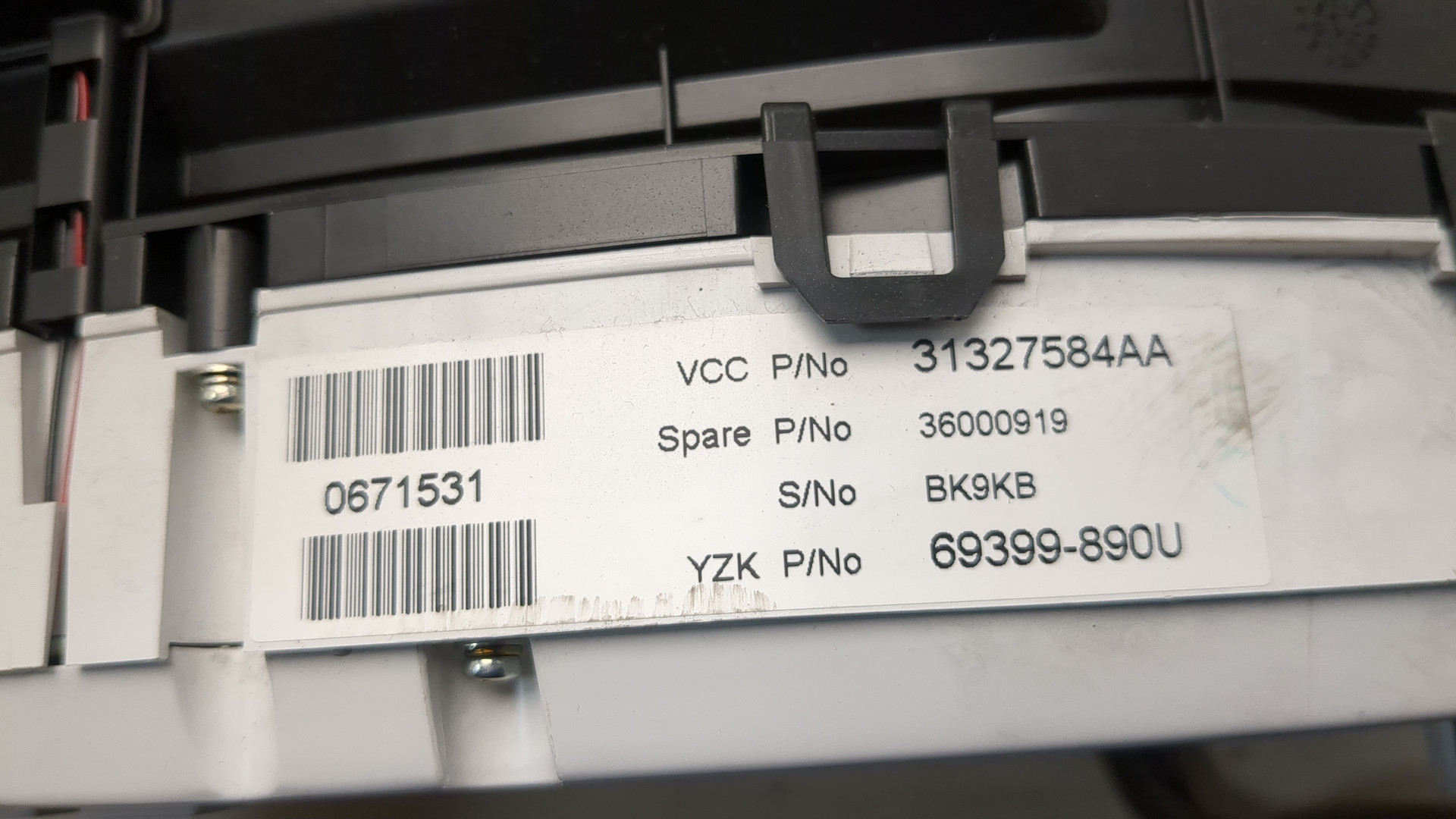 Панель приборов