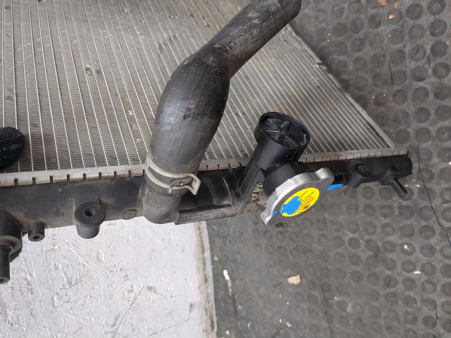 Радиатор охлаждения двигателя основной