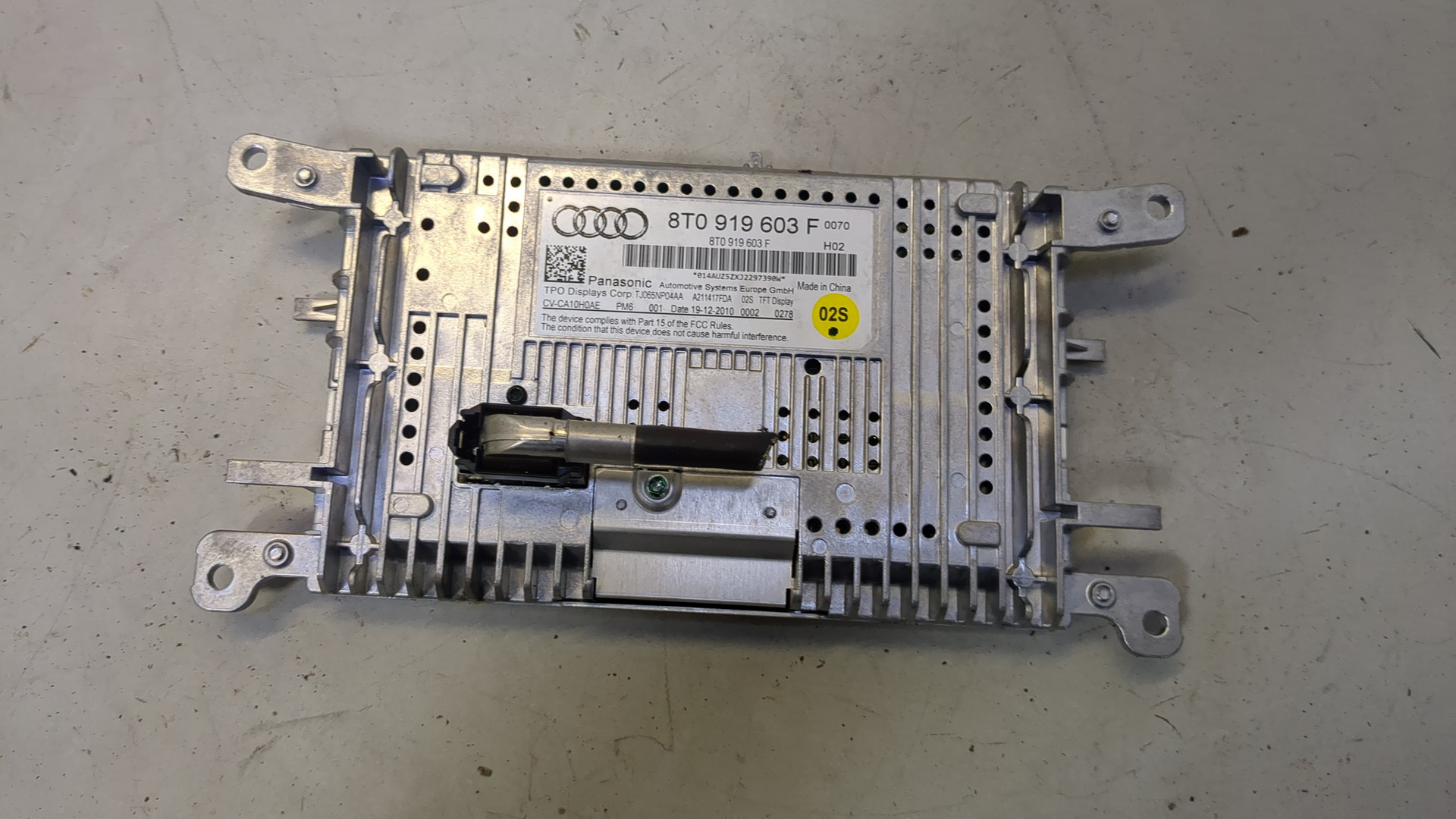 Дисплей проигрывателя CD