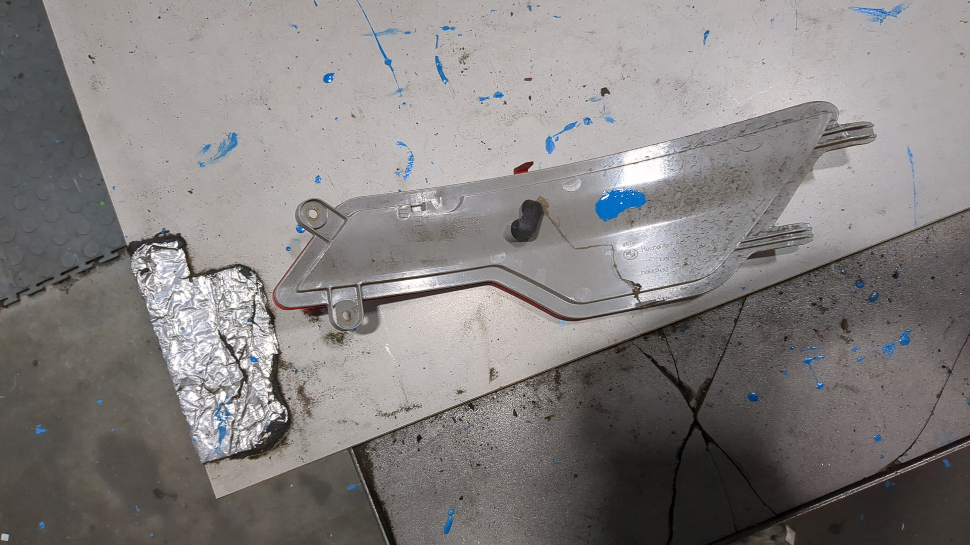 Отражатель в бампер задний правый для X6 E71 2008-2014