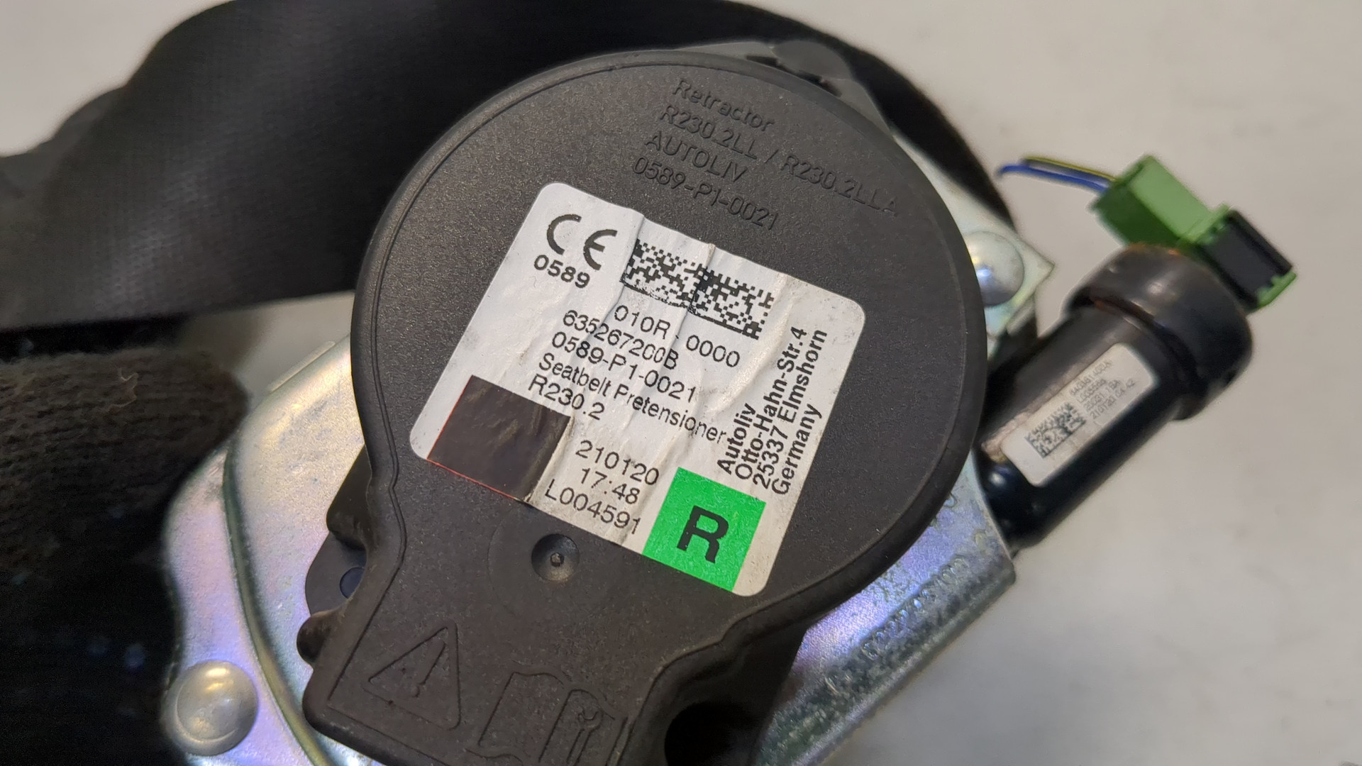 Ремень безопасности