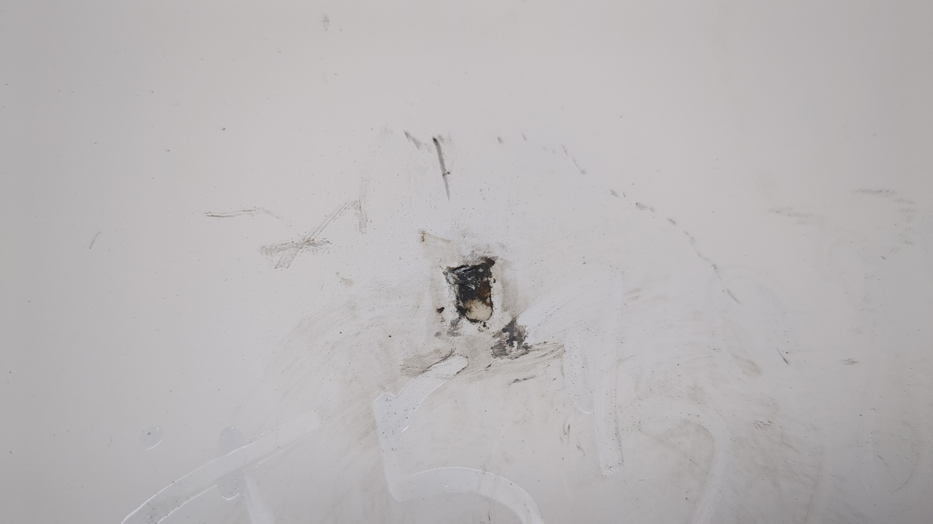 Спойлер переднего бампера левый