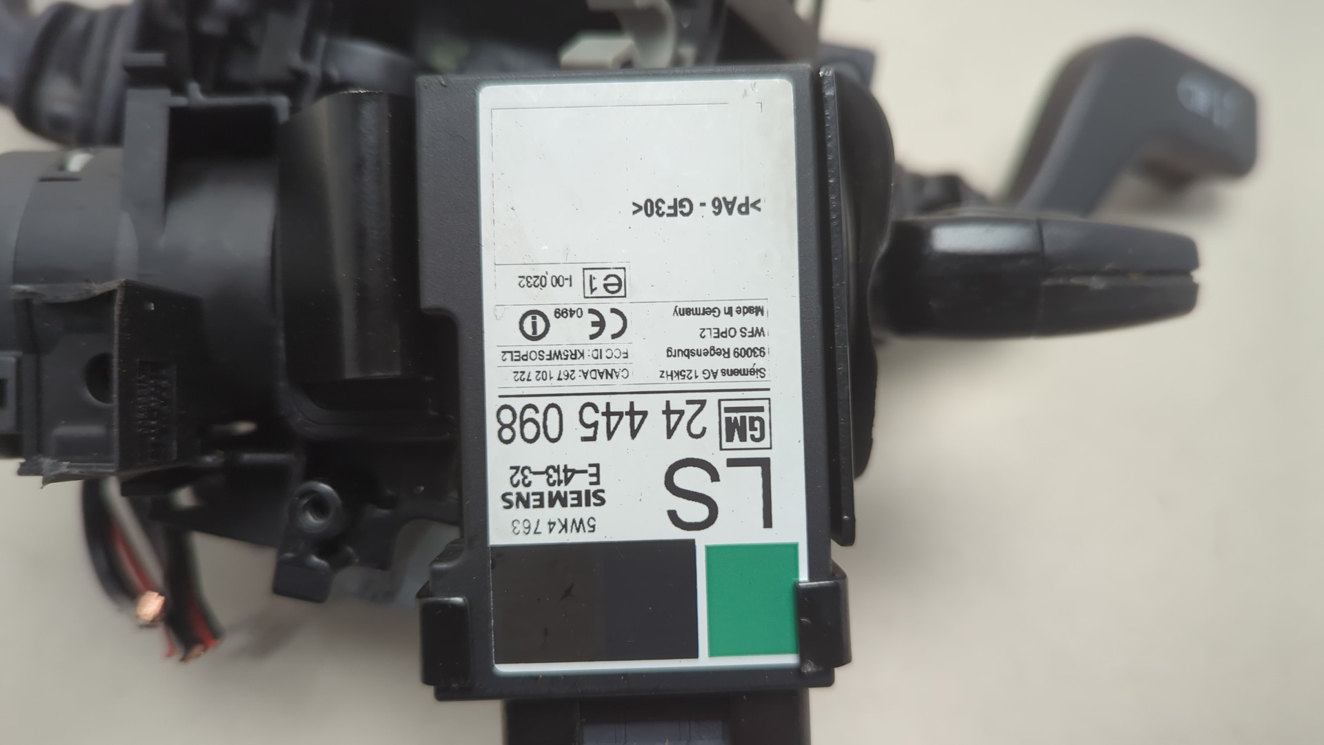 Переключатель подрулевой