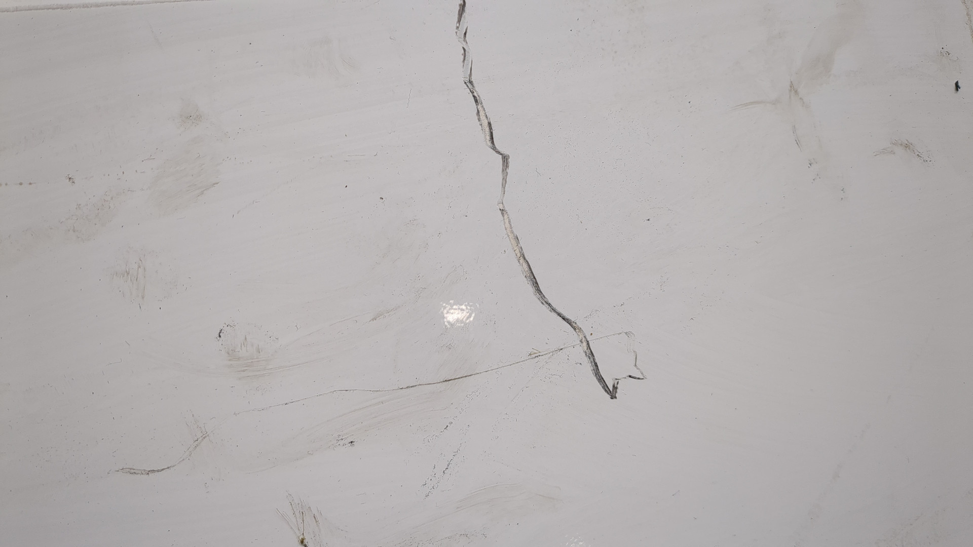 Спойлер переднего бампера левый