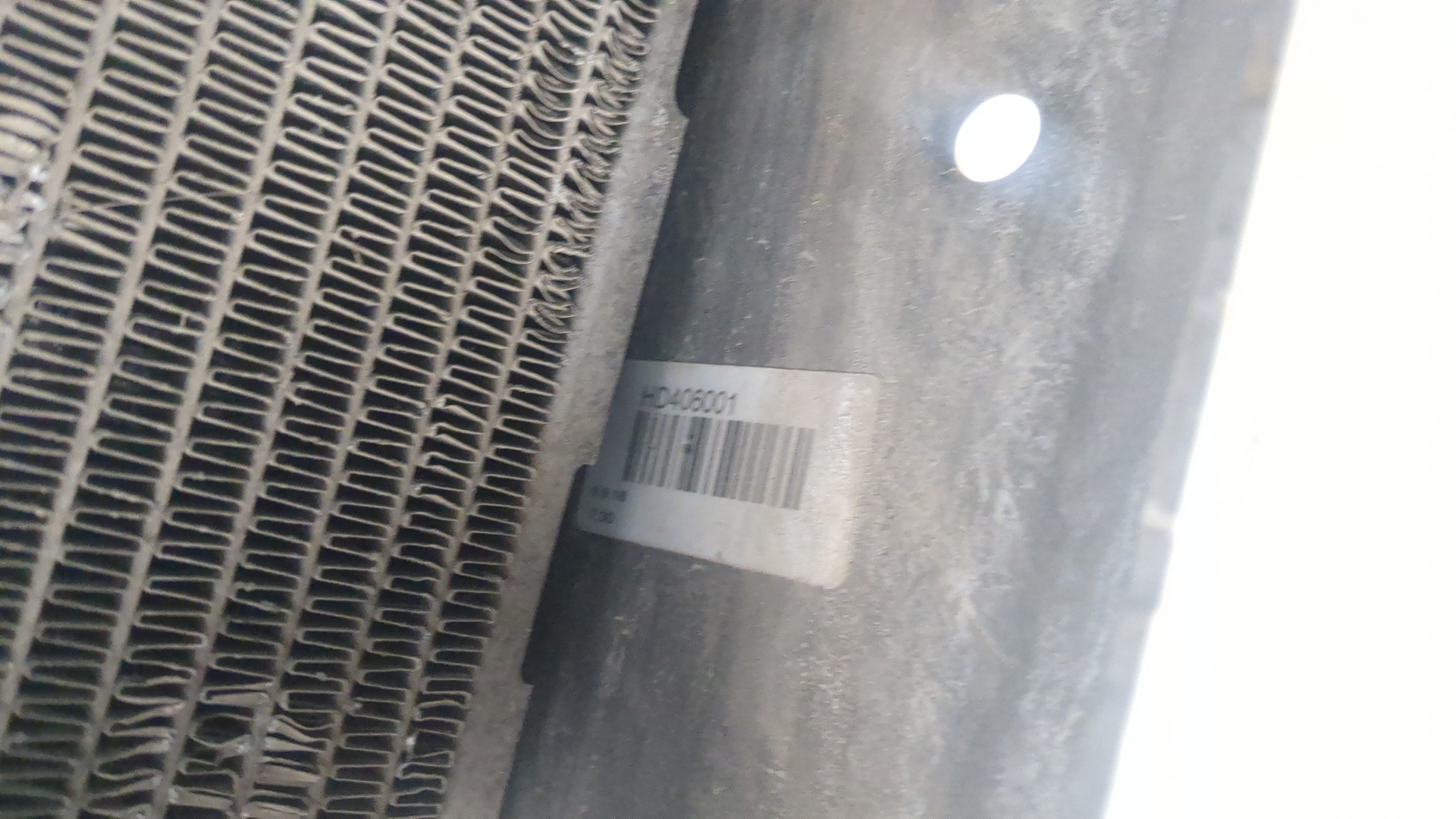 Радиатор охлаждения двигателя основной