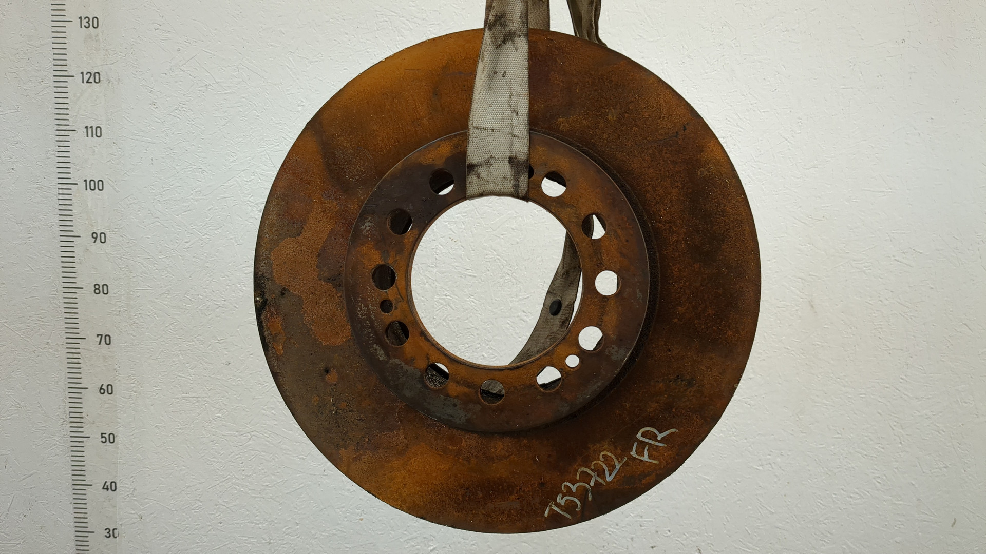 Диск тормозной передний вентилируемый