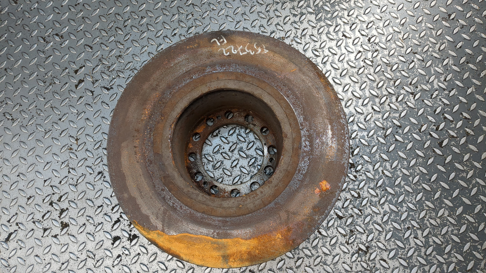 Диск тормозной передний вентилируемый