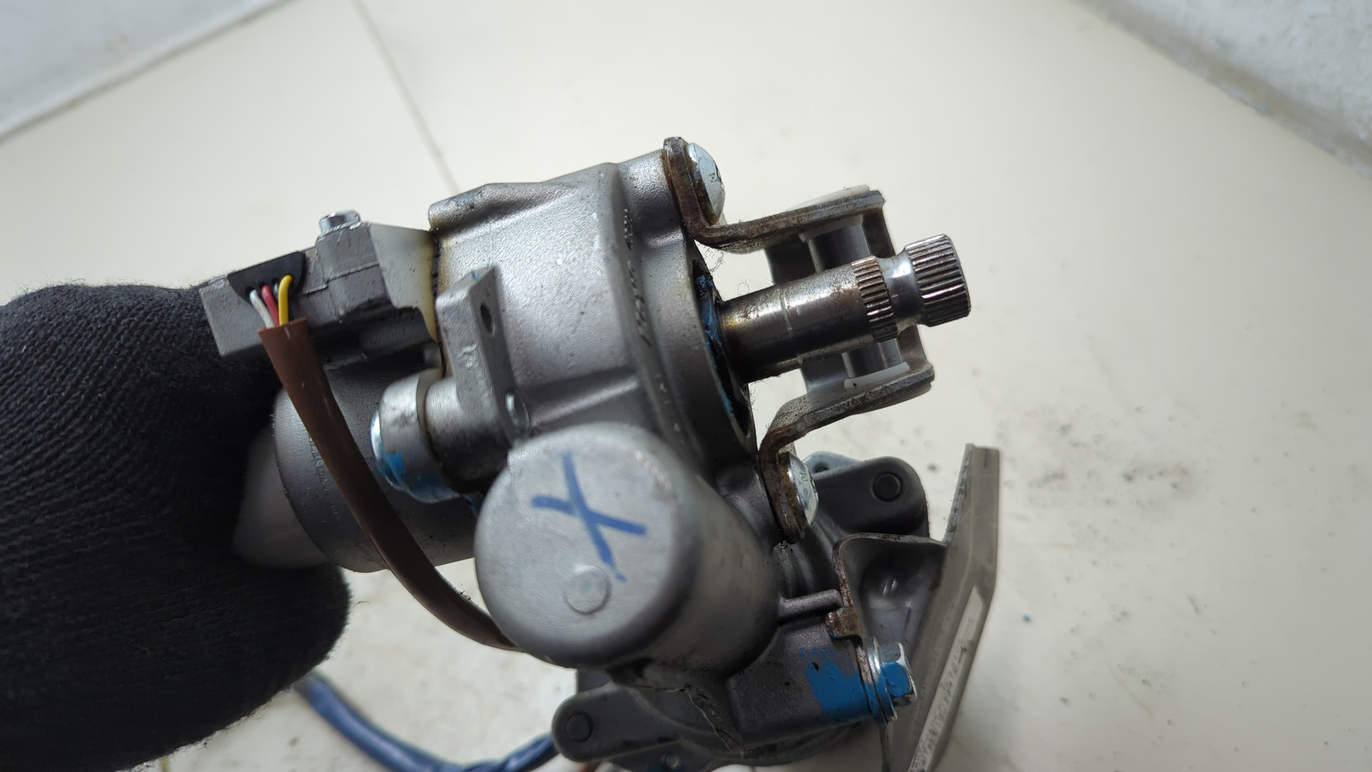 Серводвигатель рулевой рейки