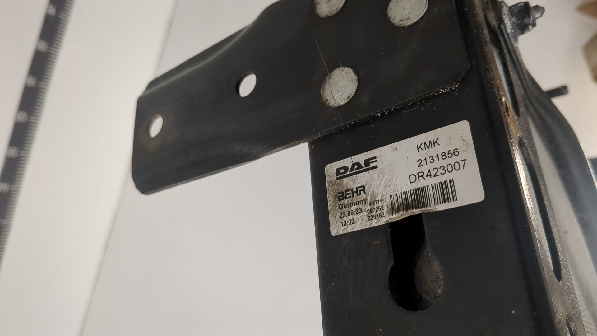 Радиатор охлаждения двигателя основной