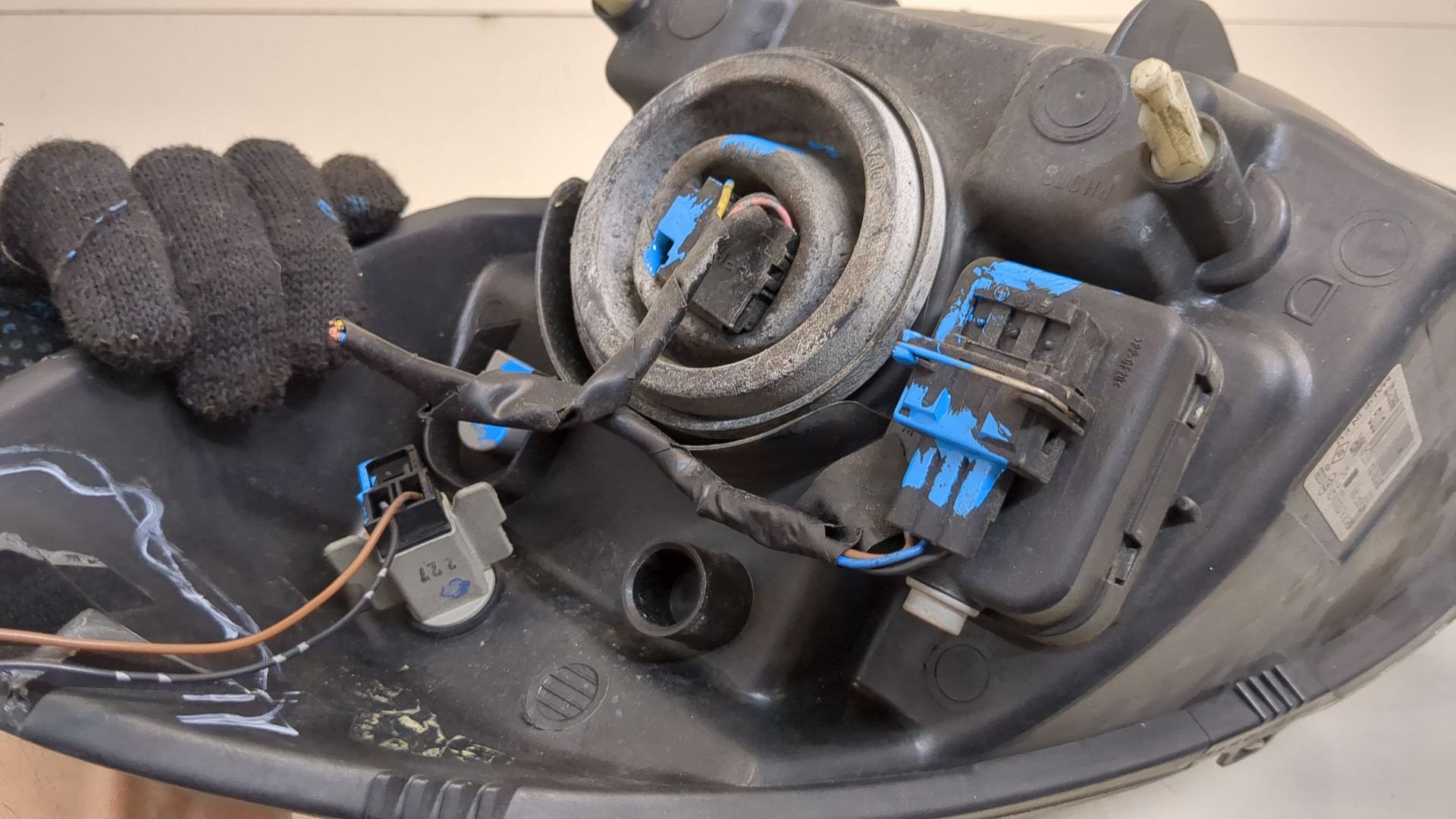 Фара правая