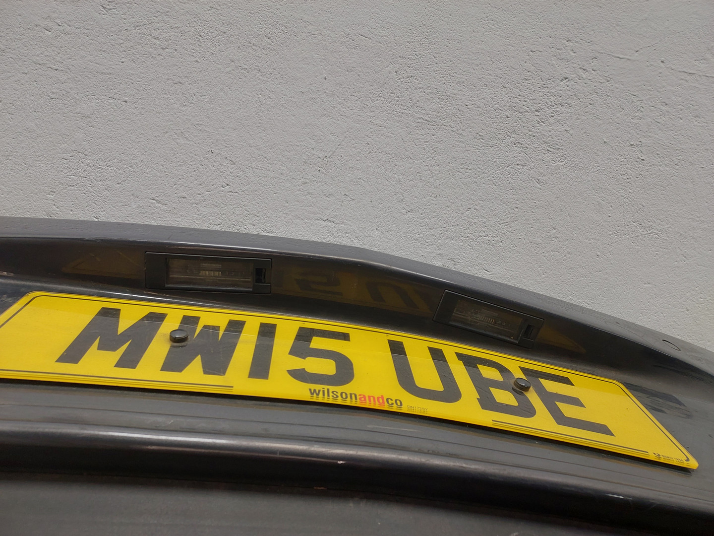 Бампер задний