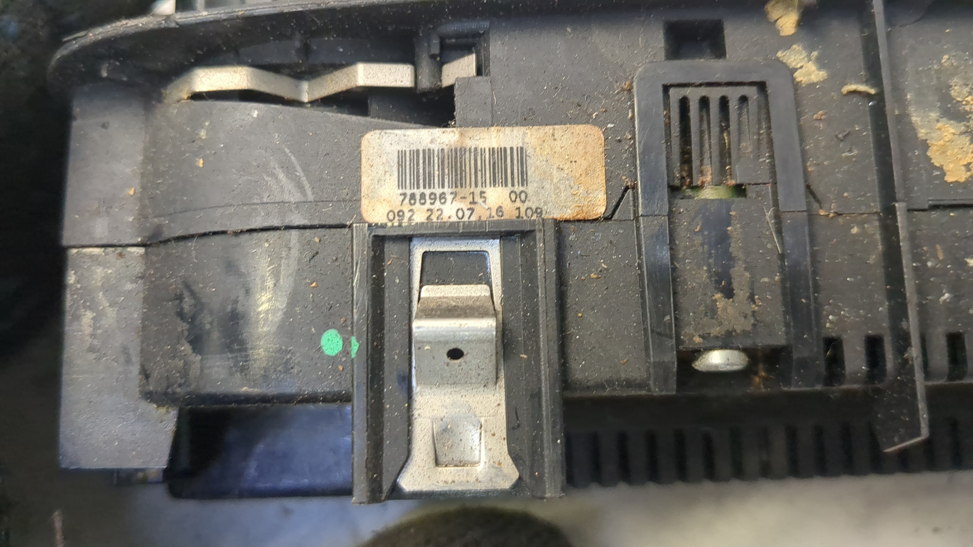 Переключатель отопителя