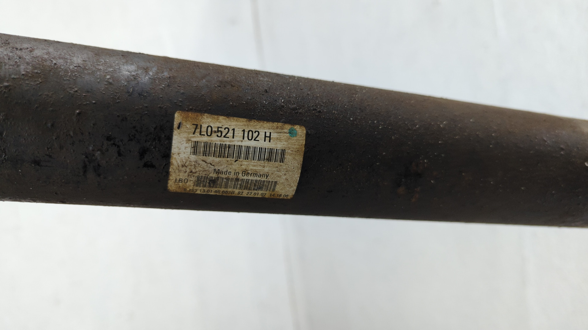 Вал карданный задний