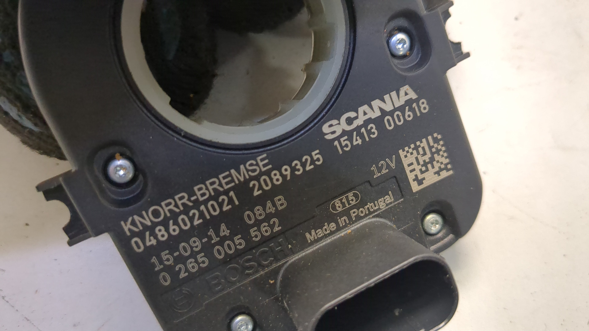 Датчик угла поворота рулевого колеса