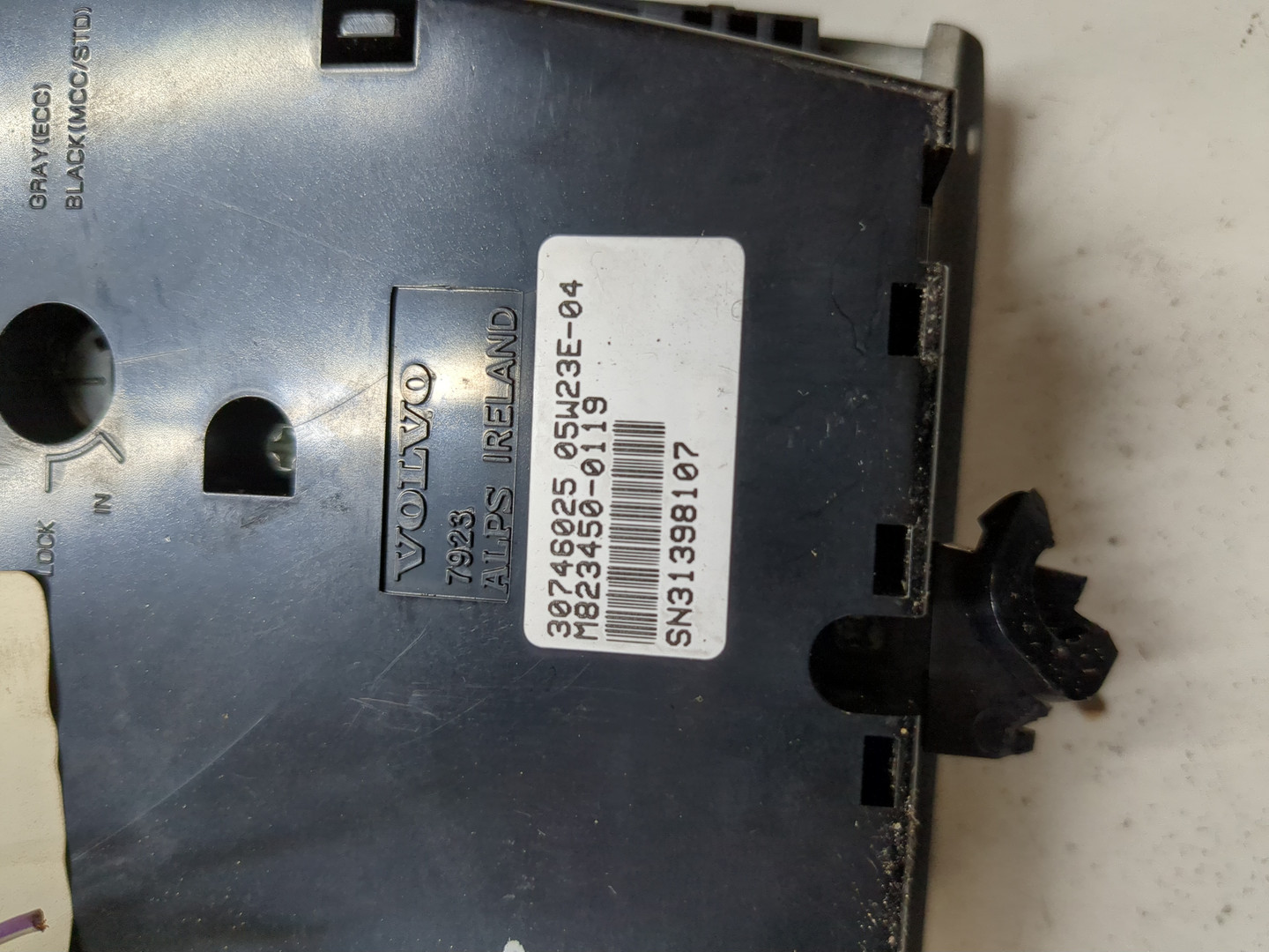 Переключатель отопителя