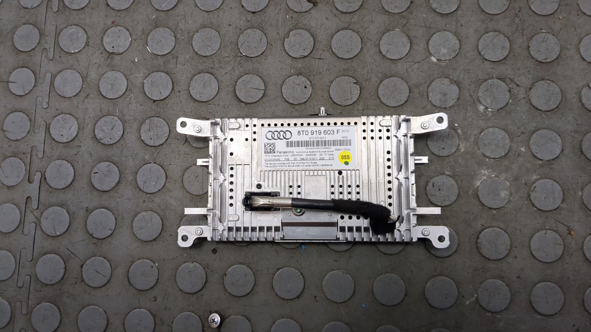 Дисплей проигрывателя CD