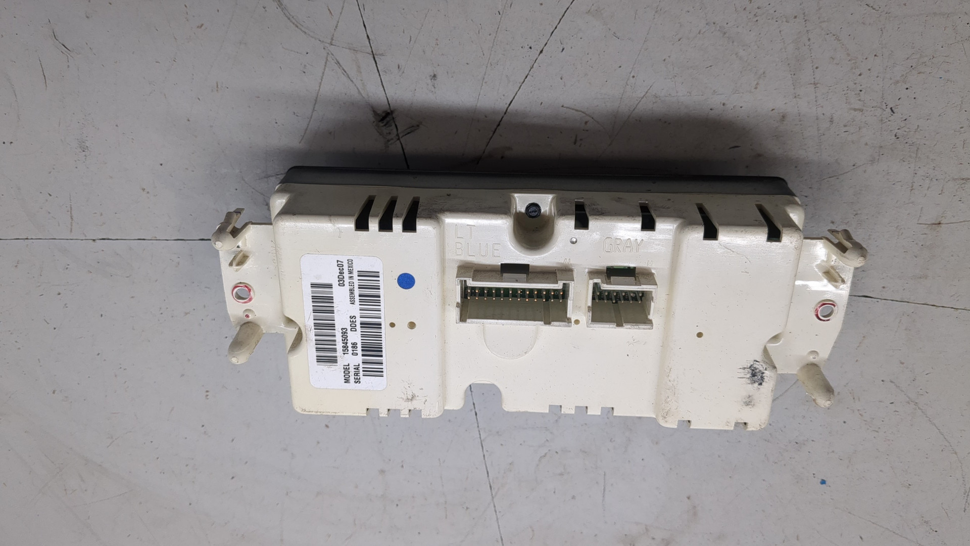 Блок управления климатической установкой