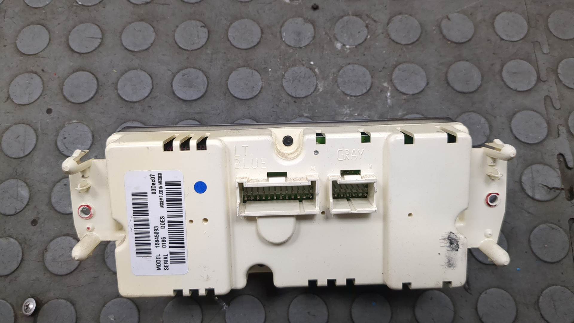 Блок управления климатической установкой