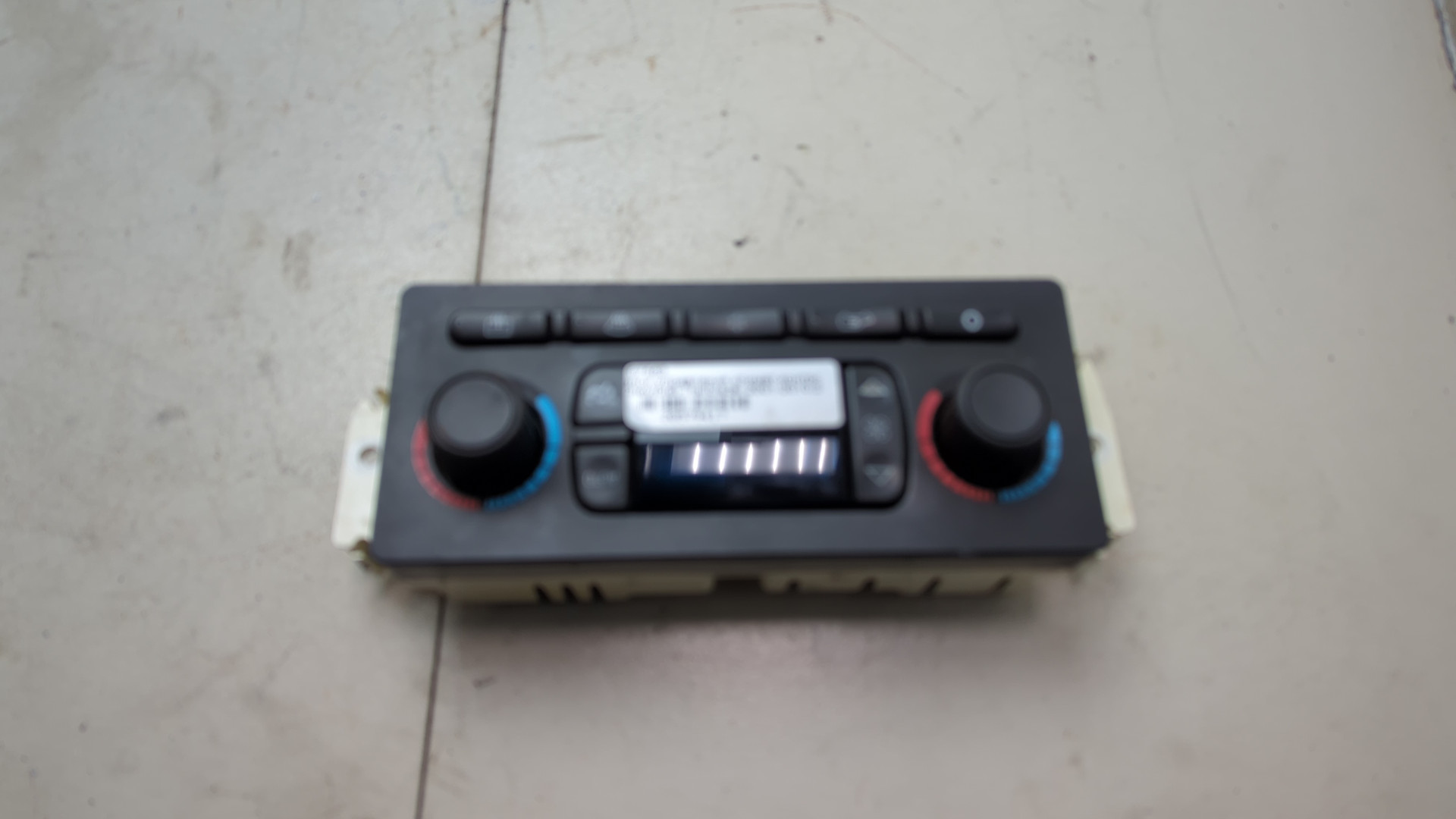 Блок управления климатической установкой