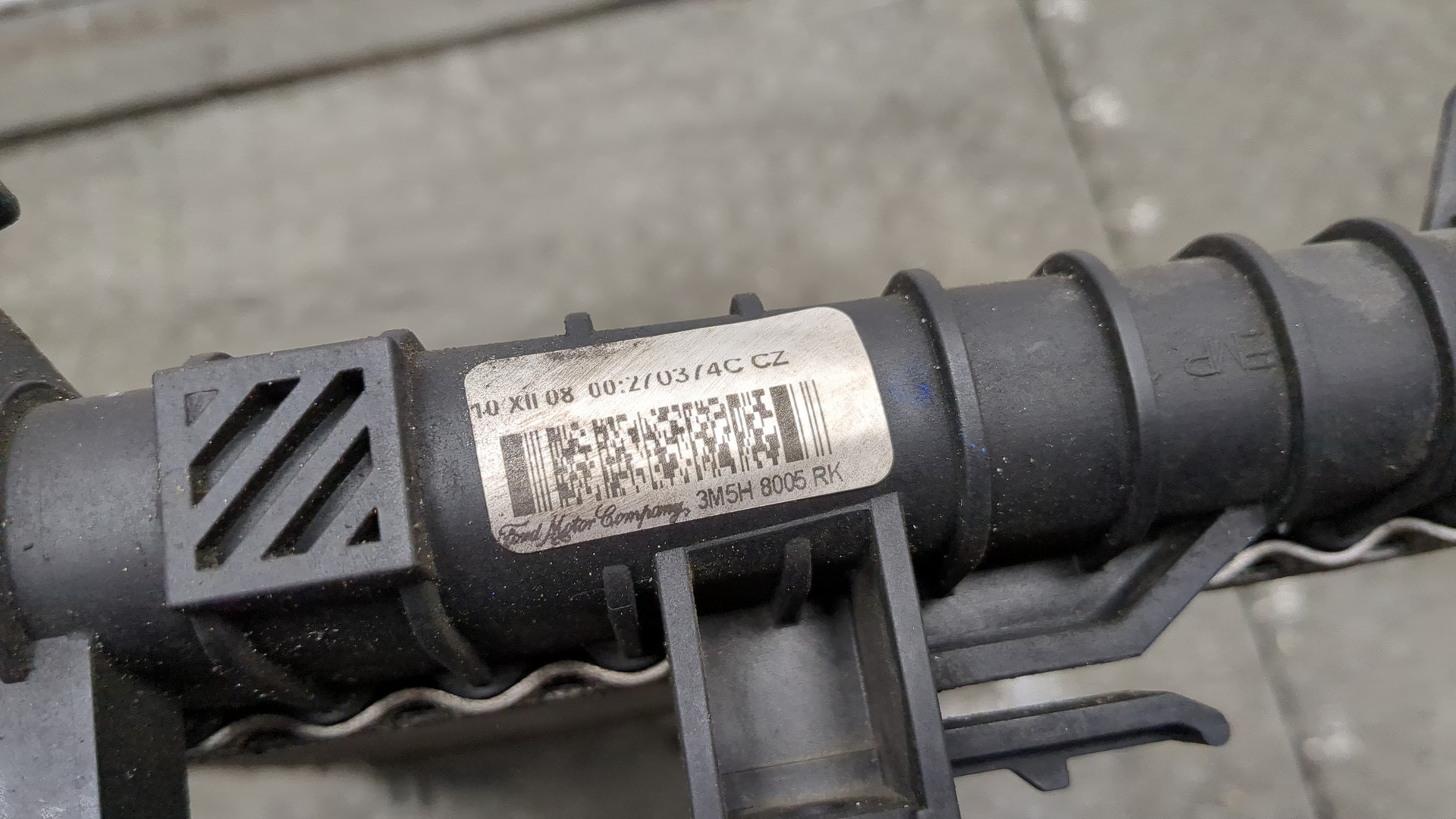 Радиатор охлаждения двигателя основной