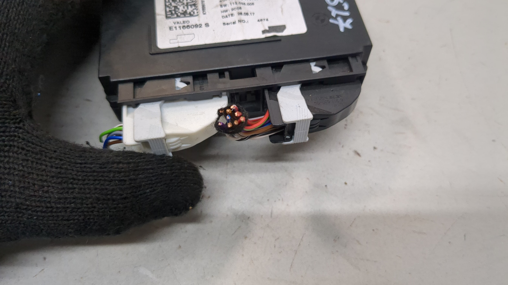 Блок управления климатической установкой