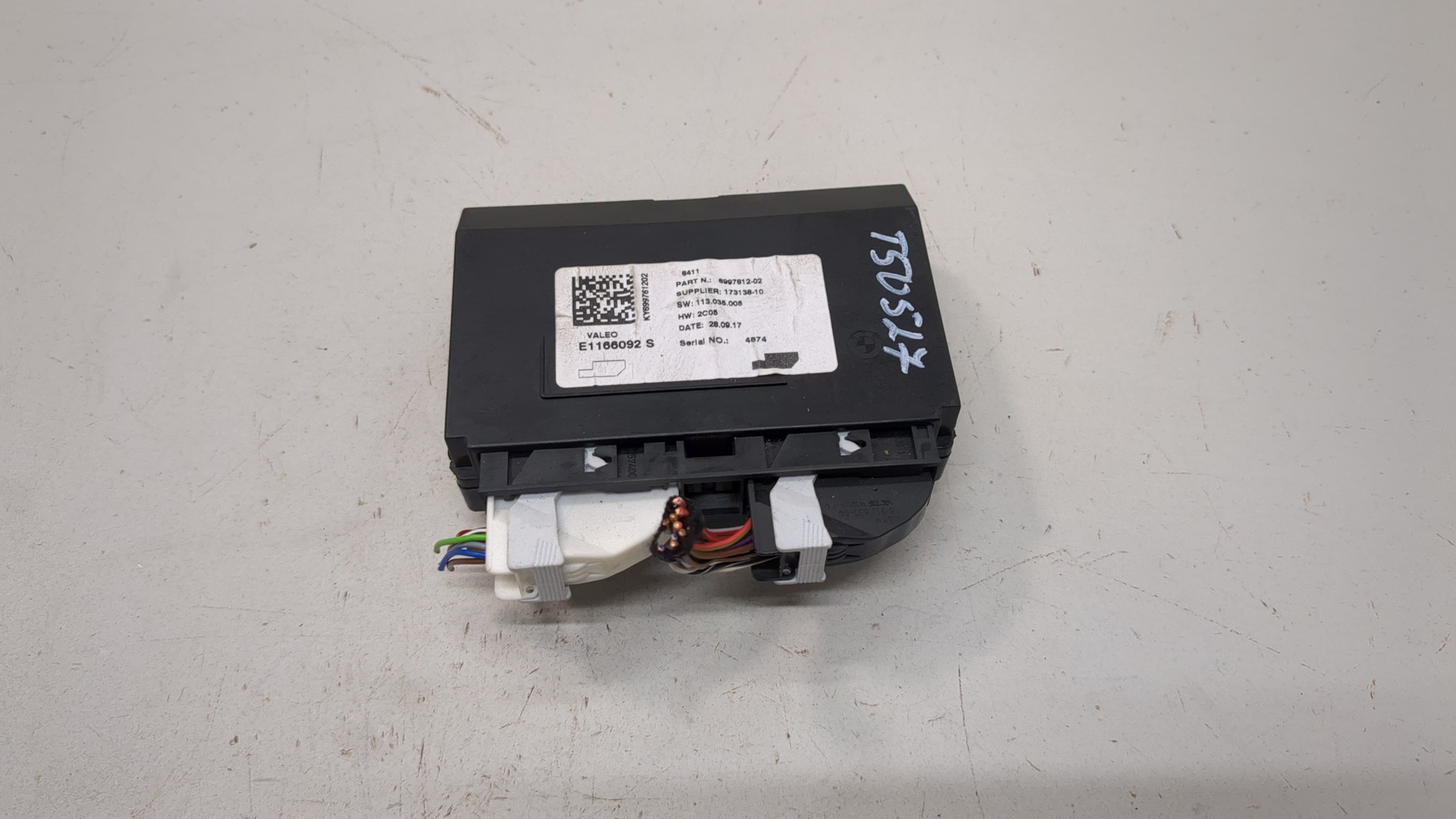 Блок управления климатической установкой