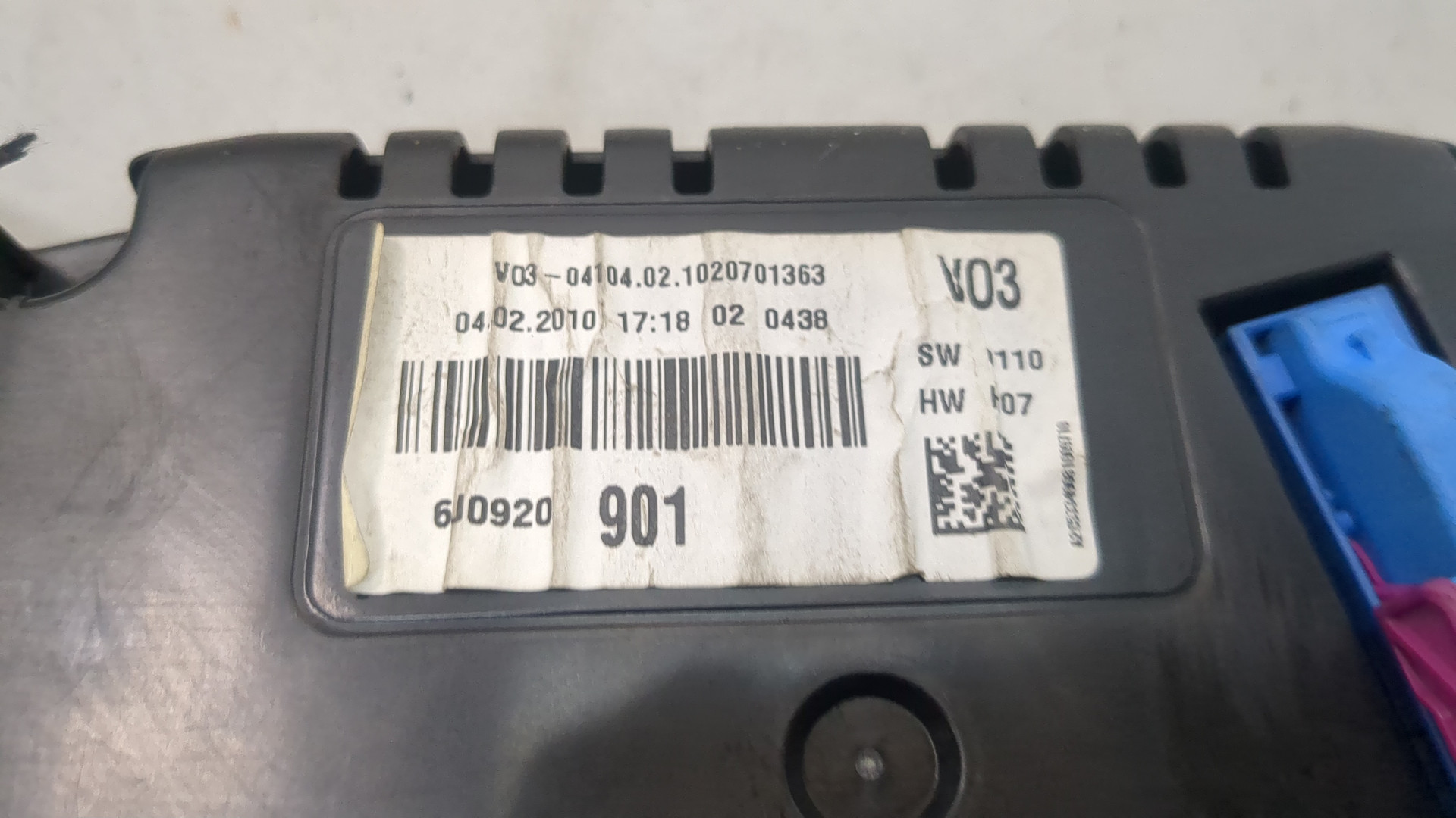 Панель приборов