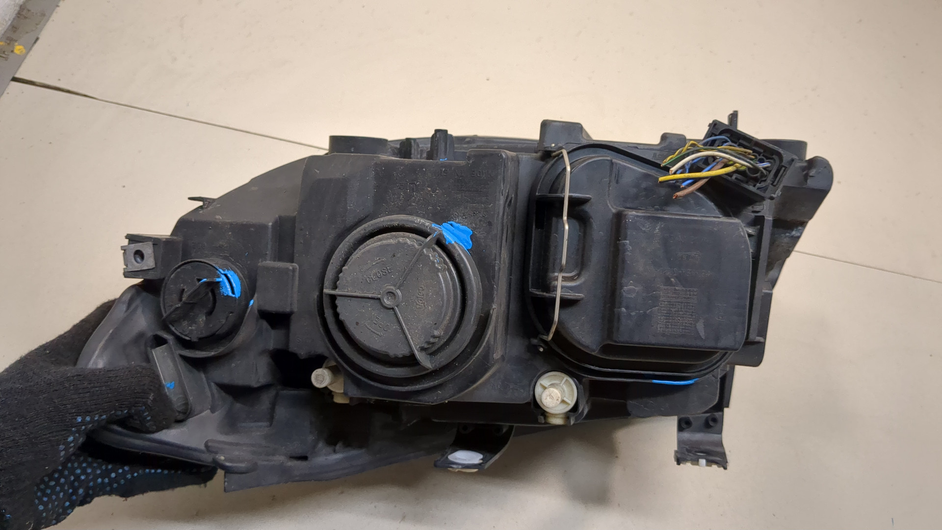 Фара правая