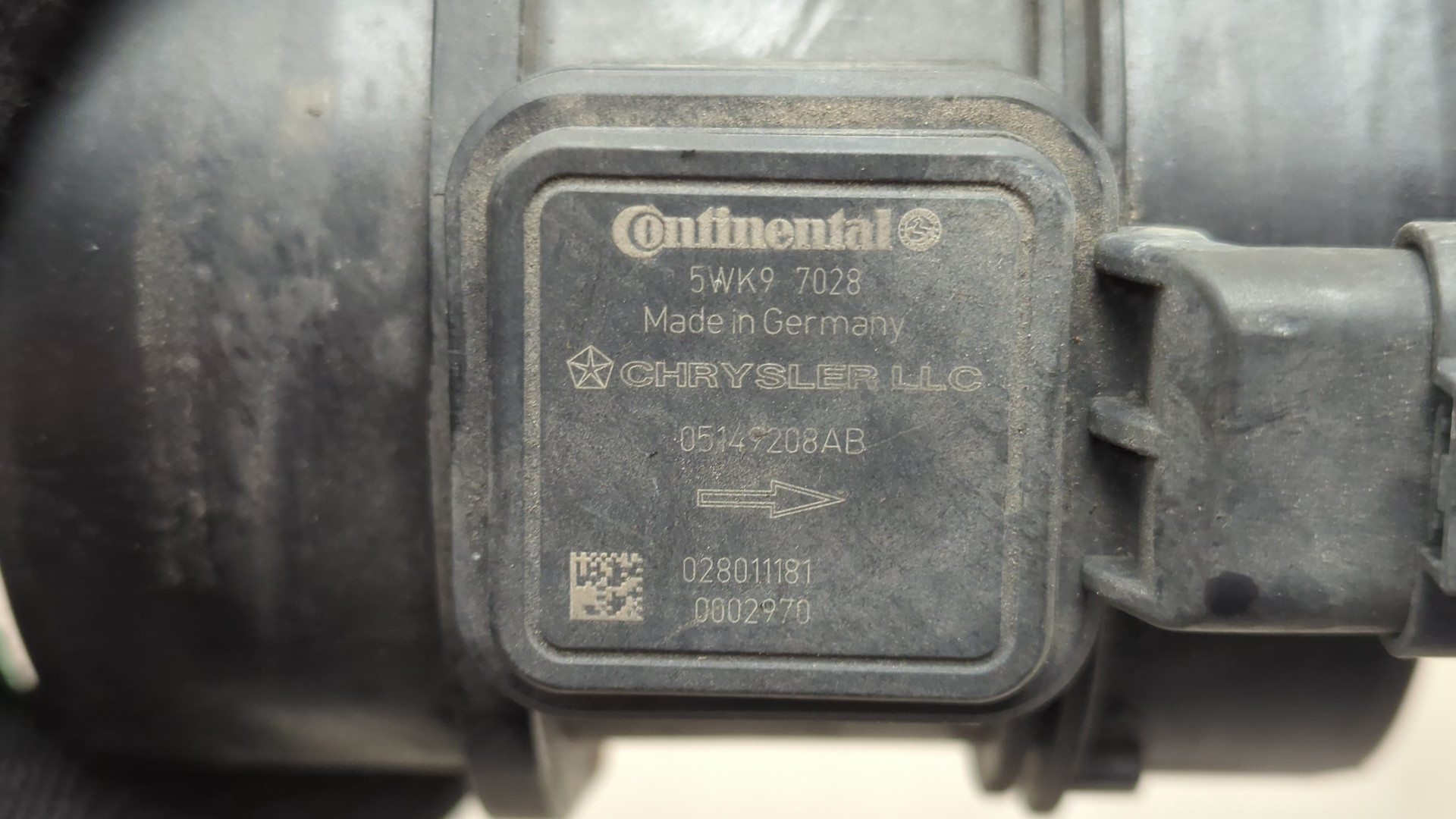 Расходомер воздуха (ДМРВ)