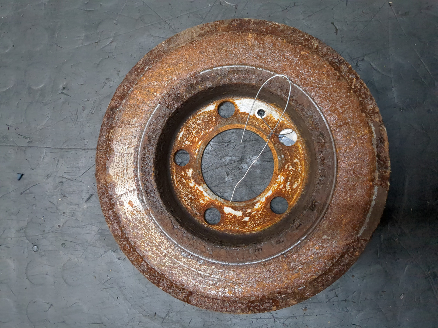 Диск тормозной задний