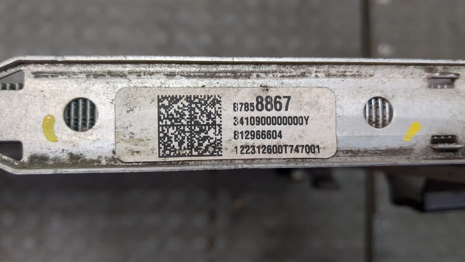 Радиатор охлаждения двигателя основной