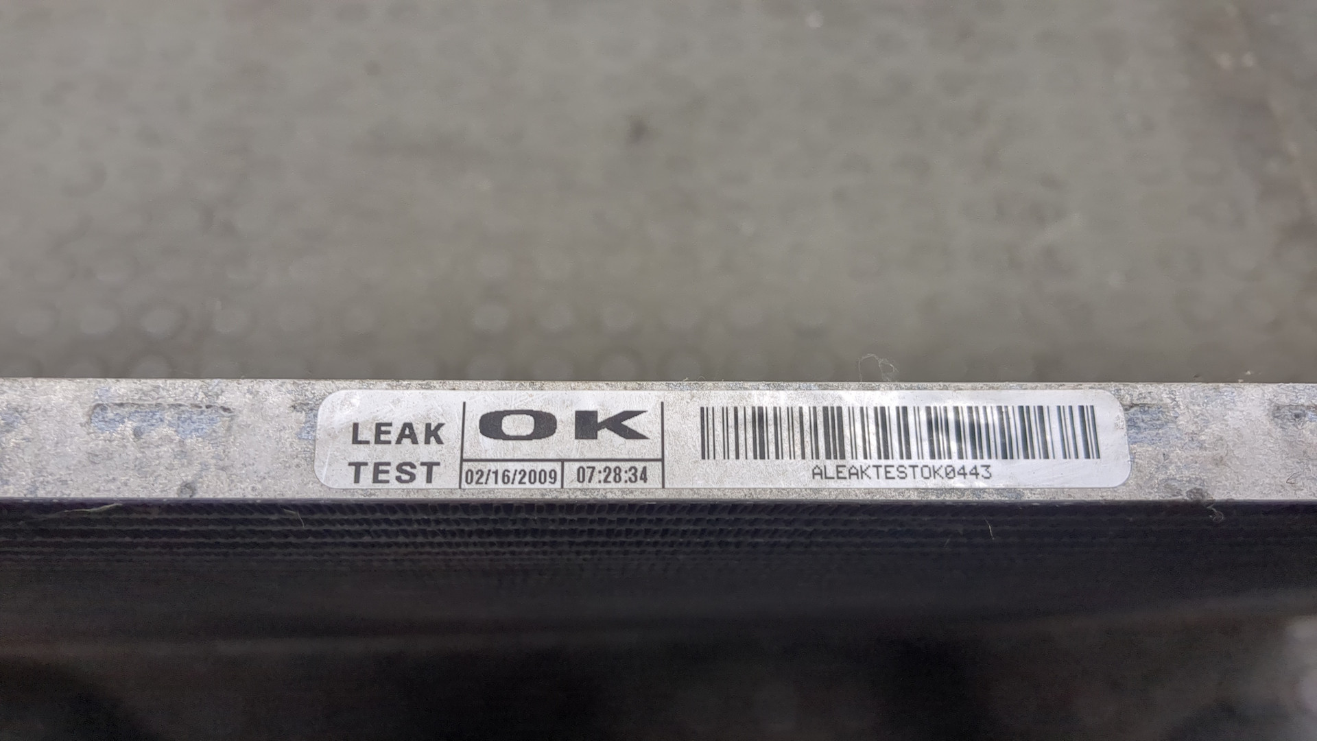 Радиатор кондиционера / конденсер