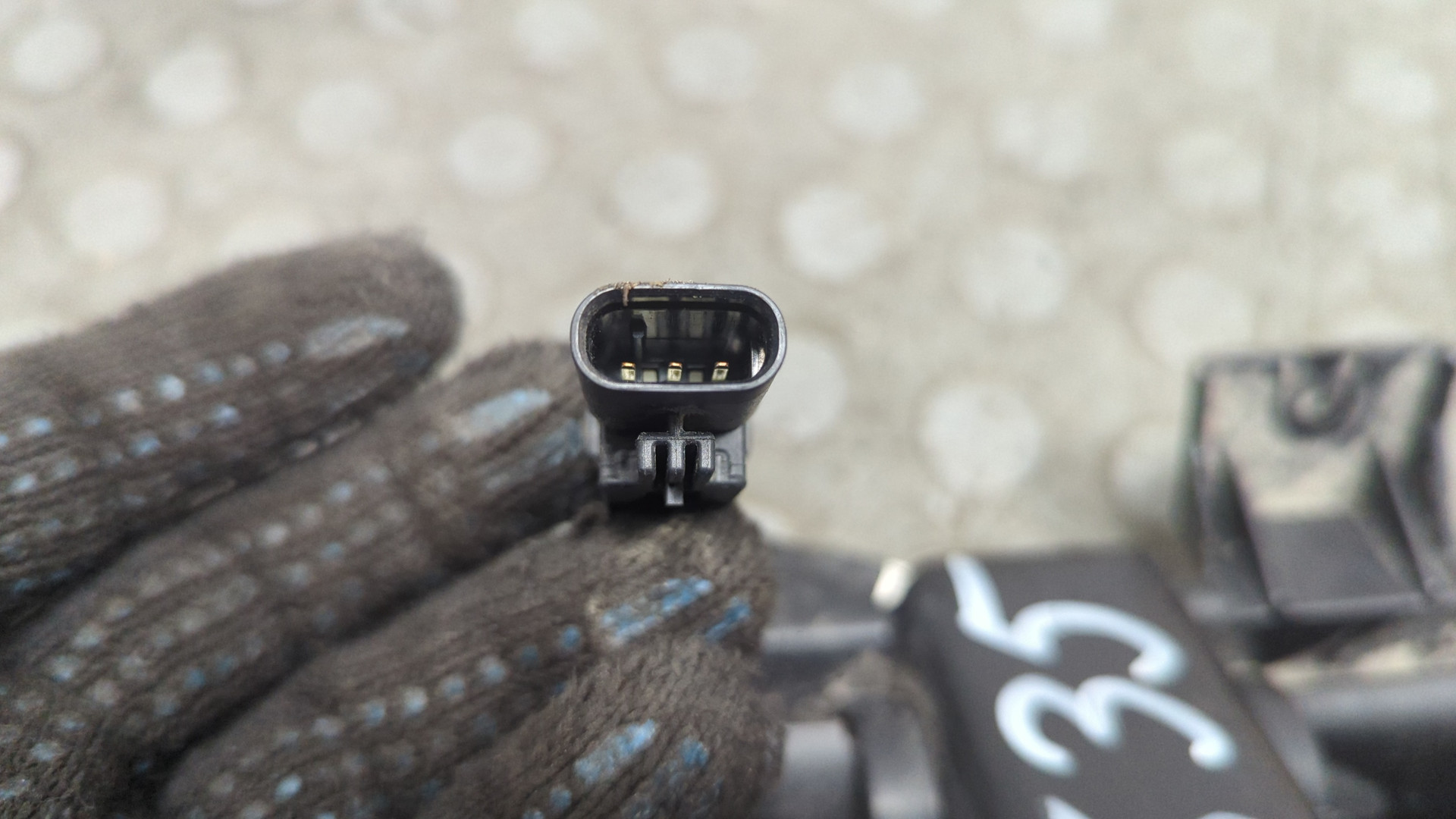 Жалюзи (воздуховод) бампера переднего