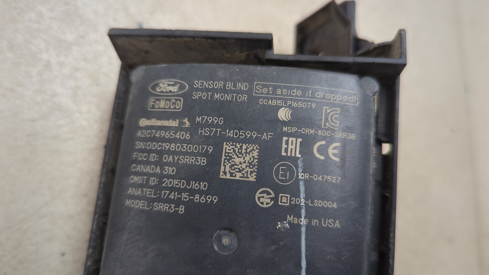 Радар BSD (Слепых зон)