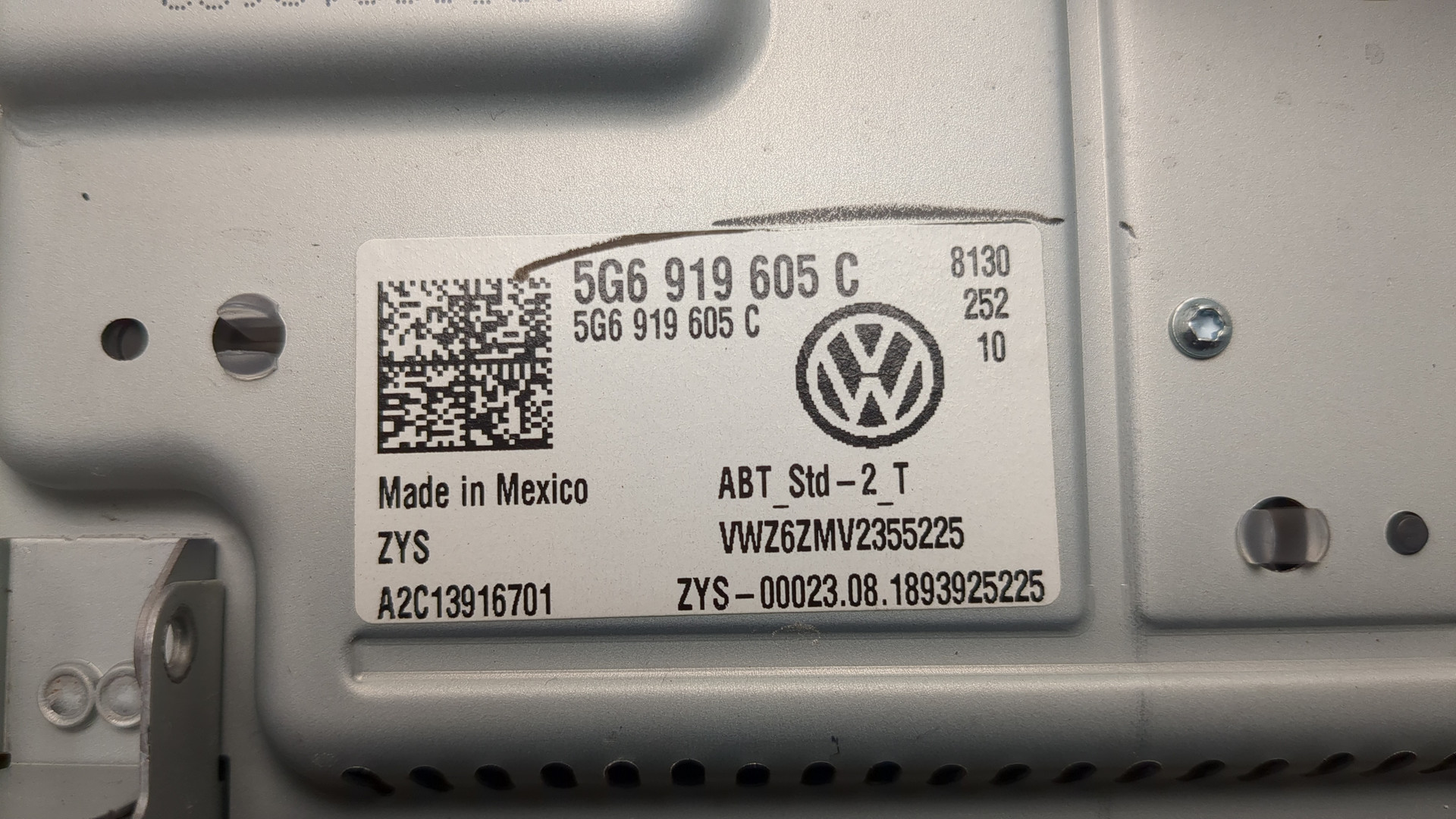 Дисплей проигрывателя CD