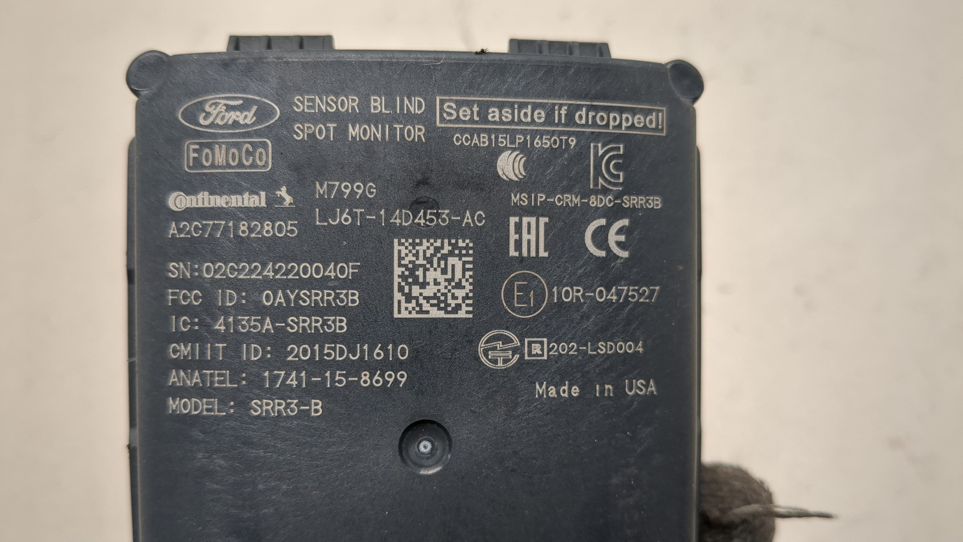 Радар BSD (Слепых зон)