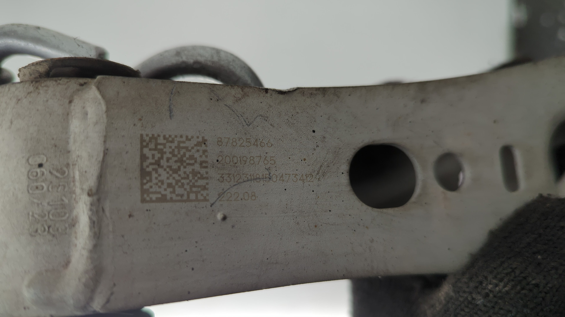 Рычаг задний