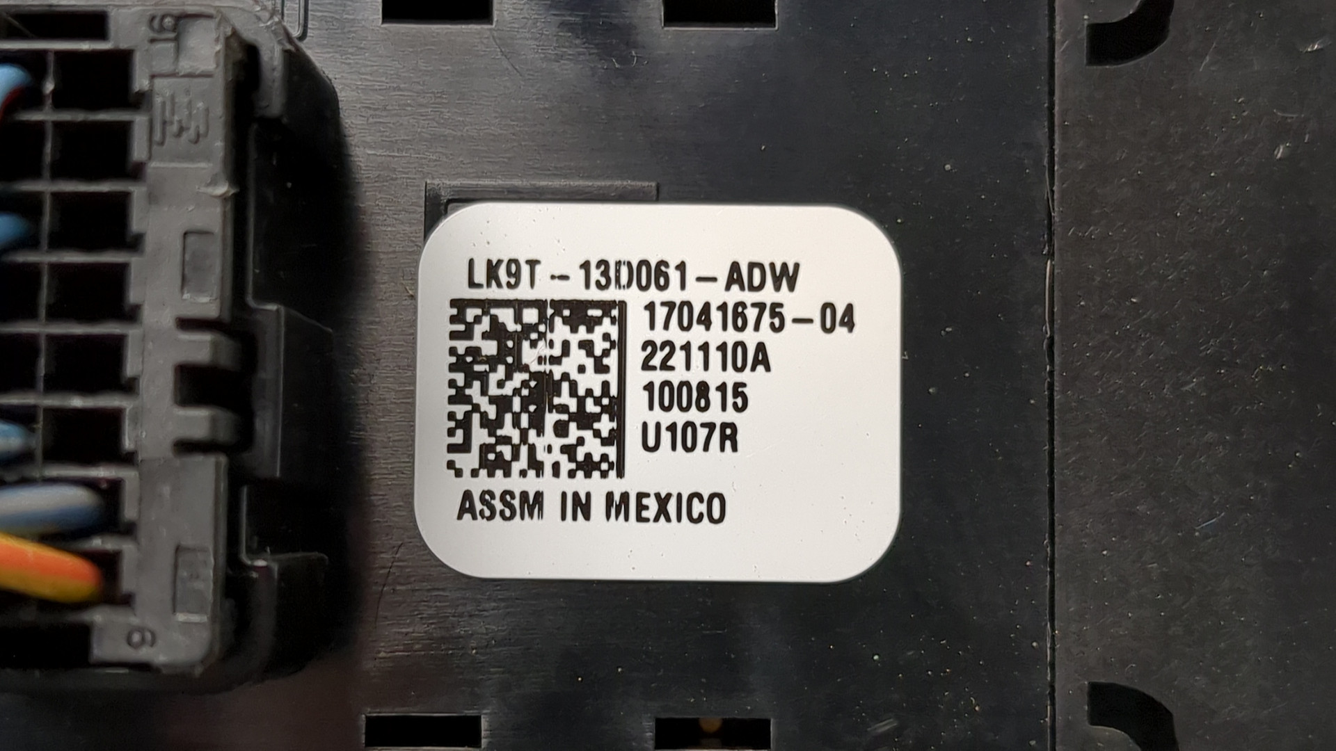 Переключатель света фар