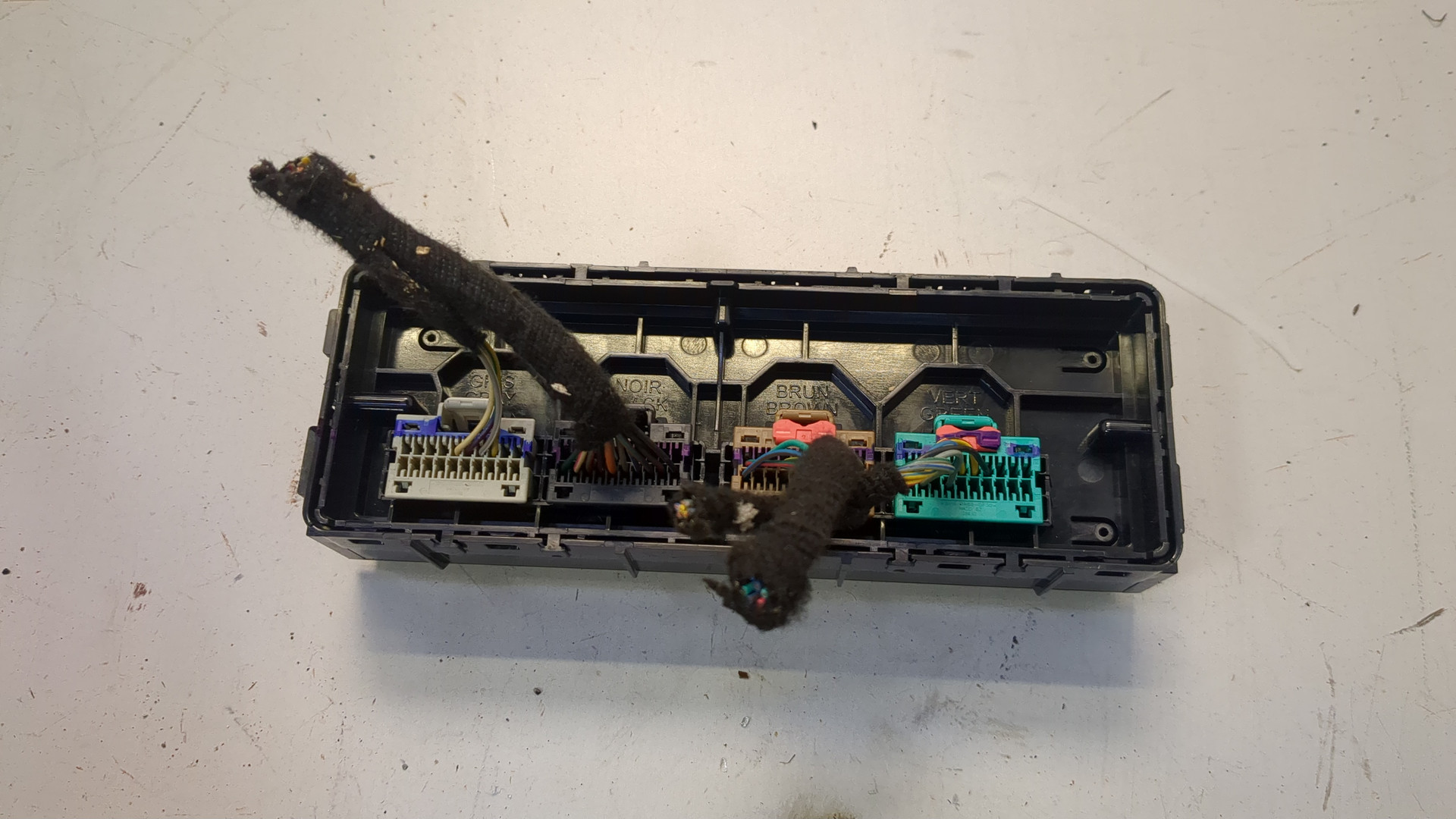 Блок управления климатической установкой