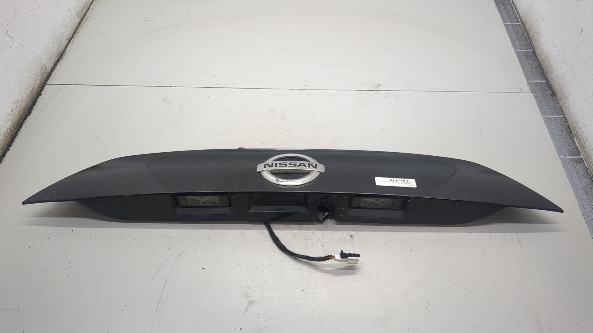 Фонарь подсветки номера