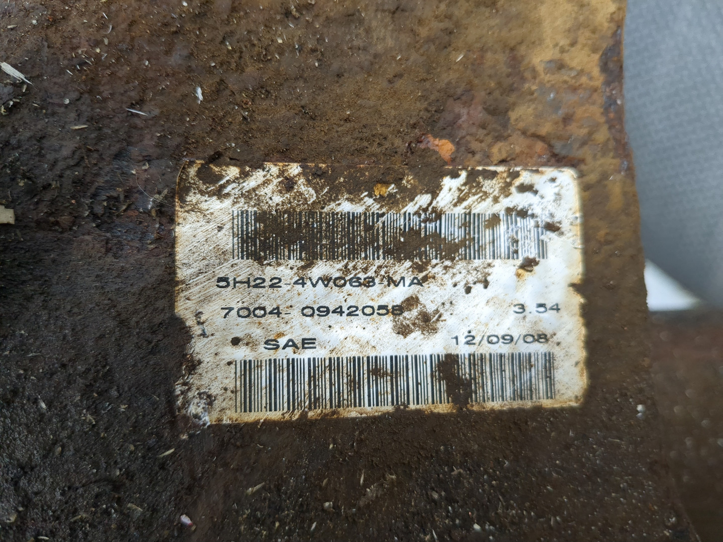 Редуктор заднего моста