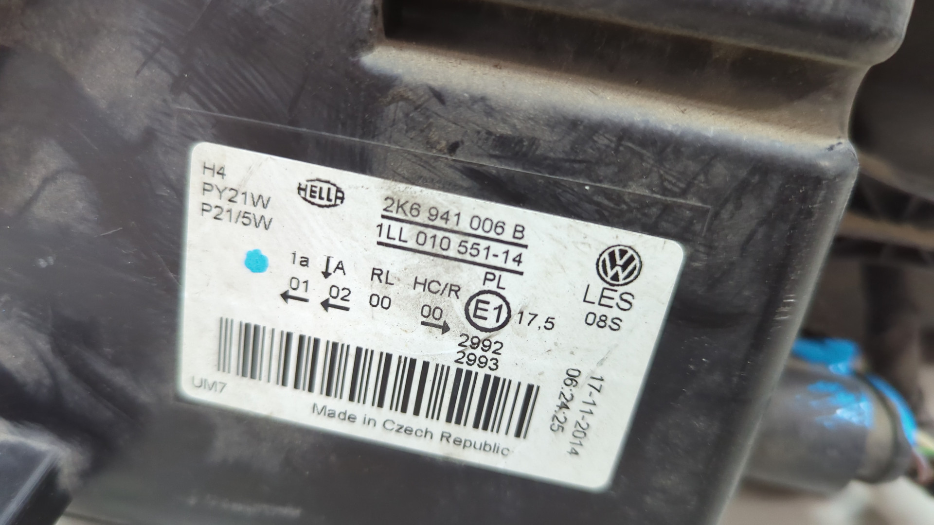 Фара правая