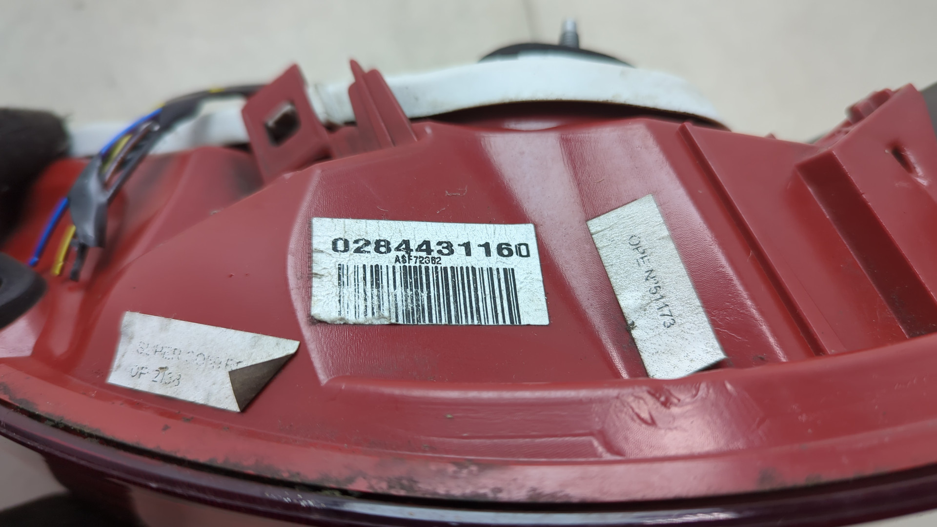 Фонарь задний левый