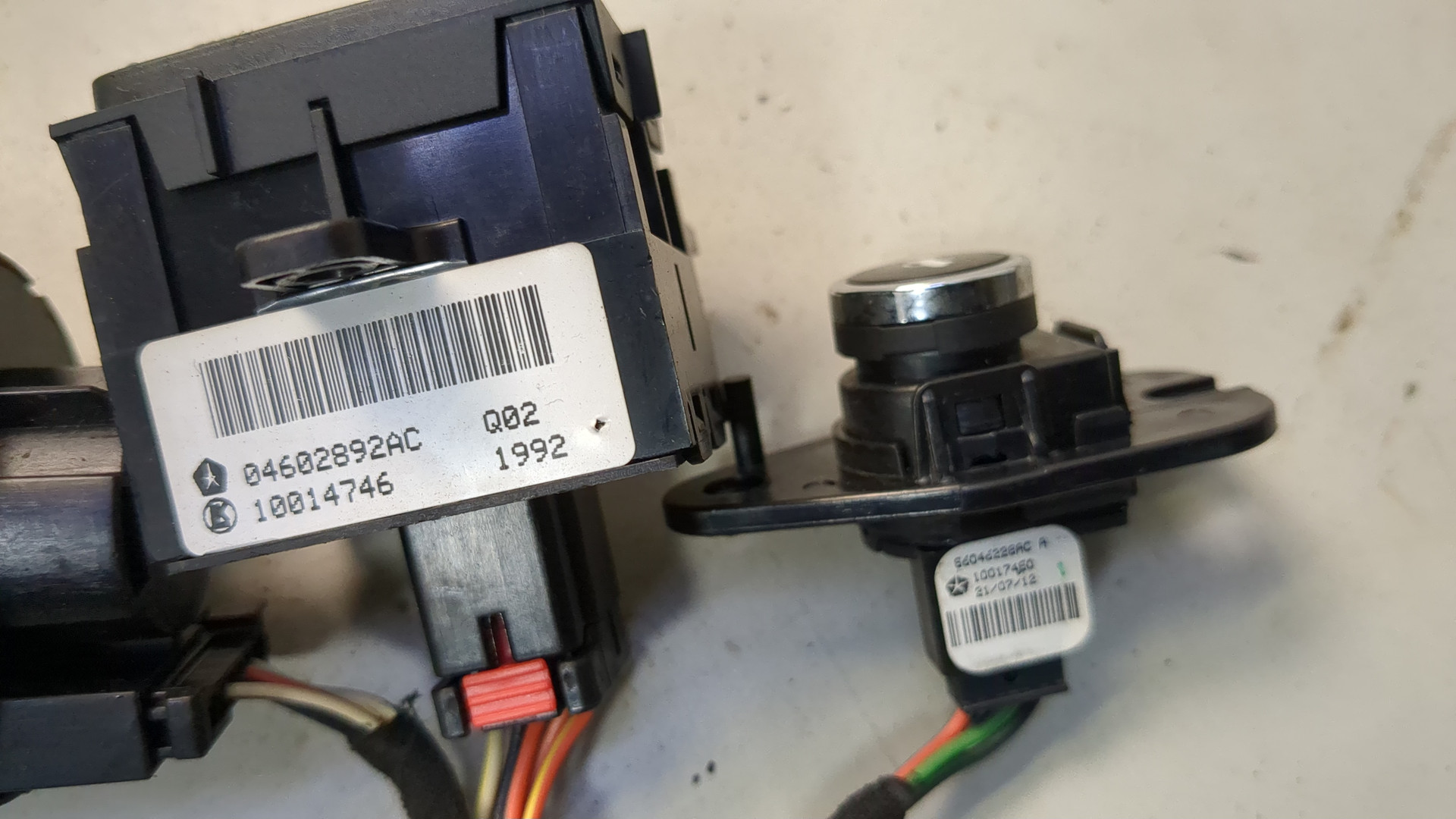 Переключатель света фар