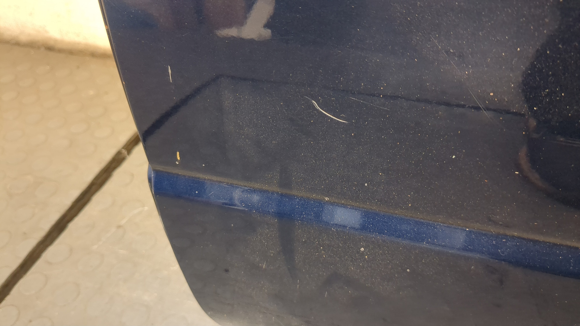 Дверь задняя левая