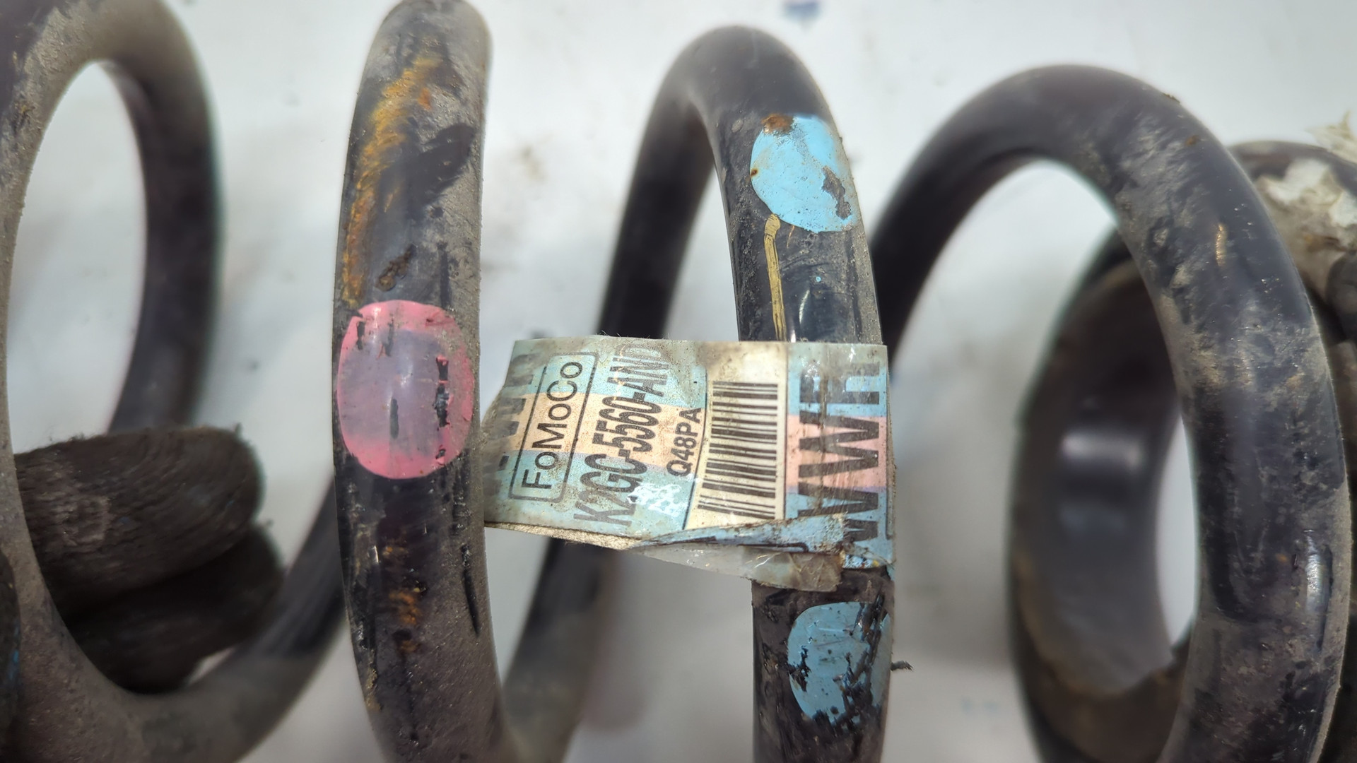 Пружина задняя