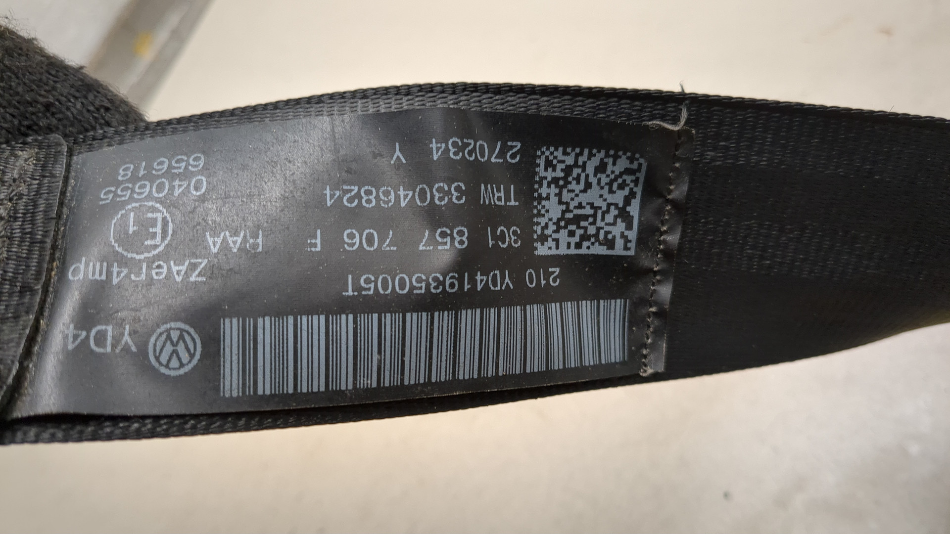 Ремень безопасности