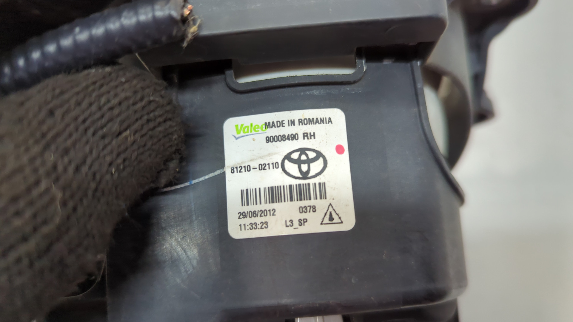 Фара противотуманная правая