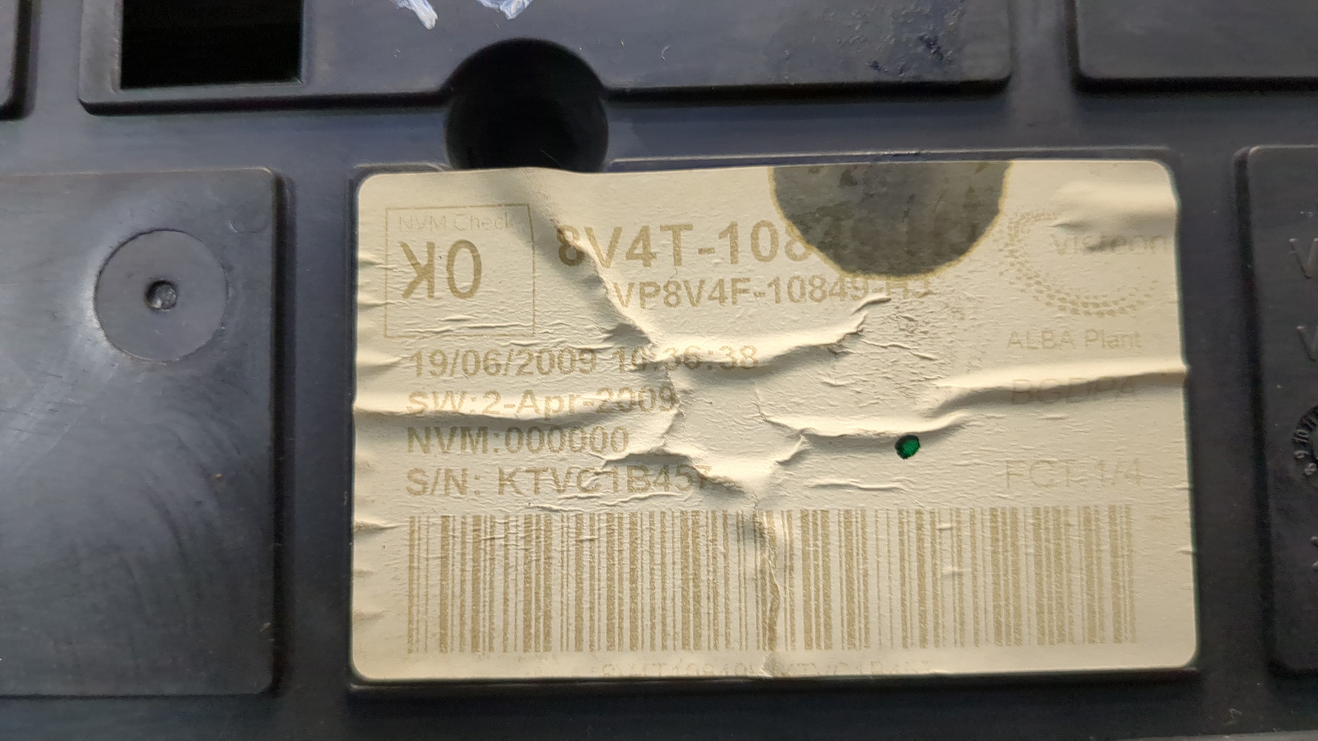 Панель приборов